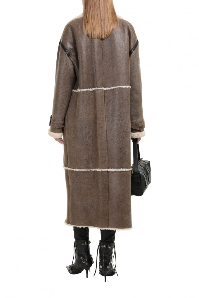 Buy Sheepskin coat Ines Et Marechal 3