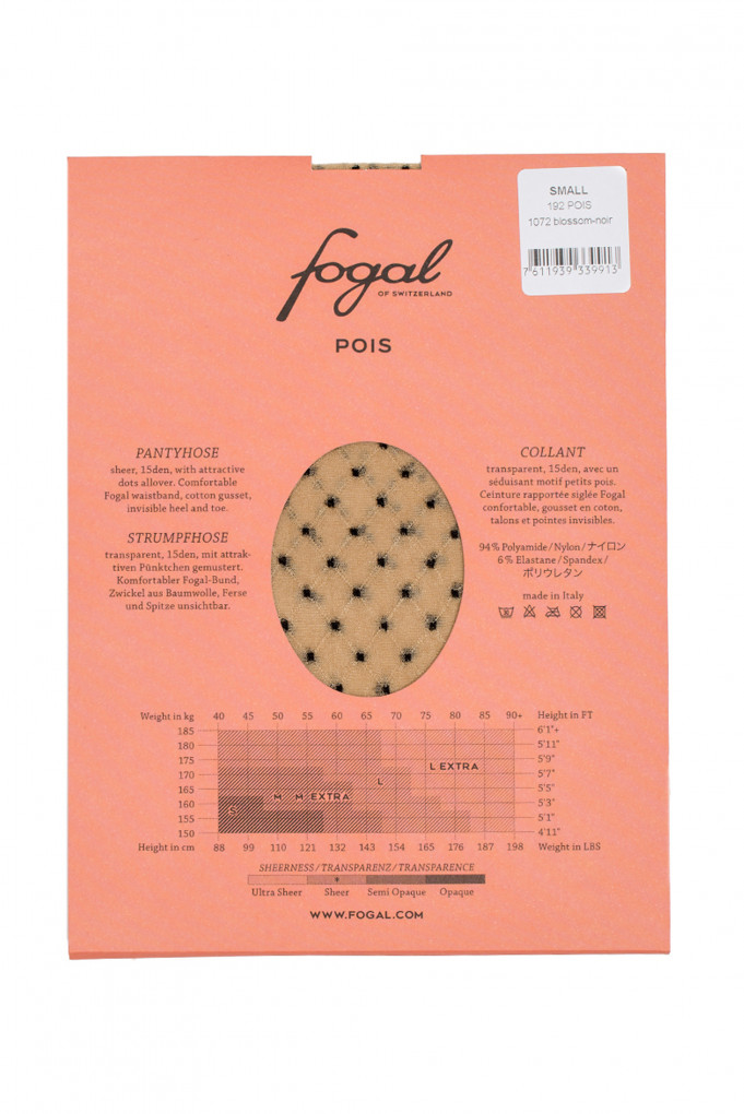 Купить Колготы 192 Рois, 15 den, blossom-noir Fogal 2