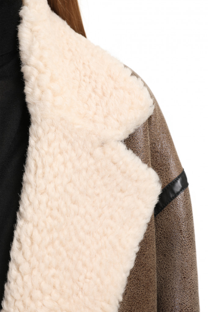 Buy Sheepskin coat Ines Et Marechal 4