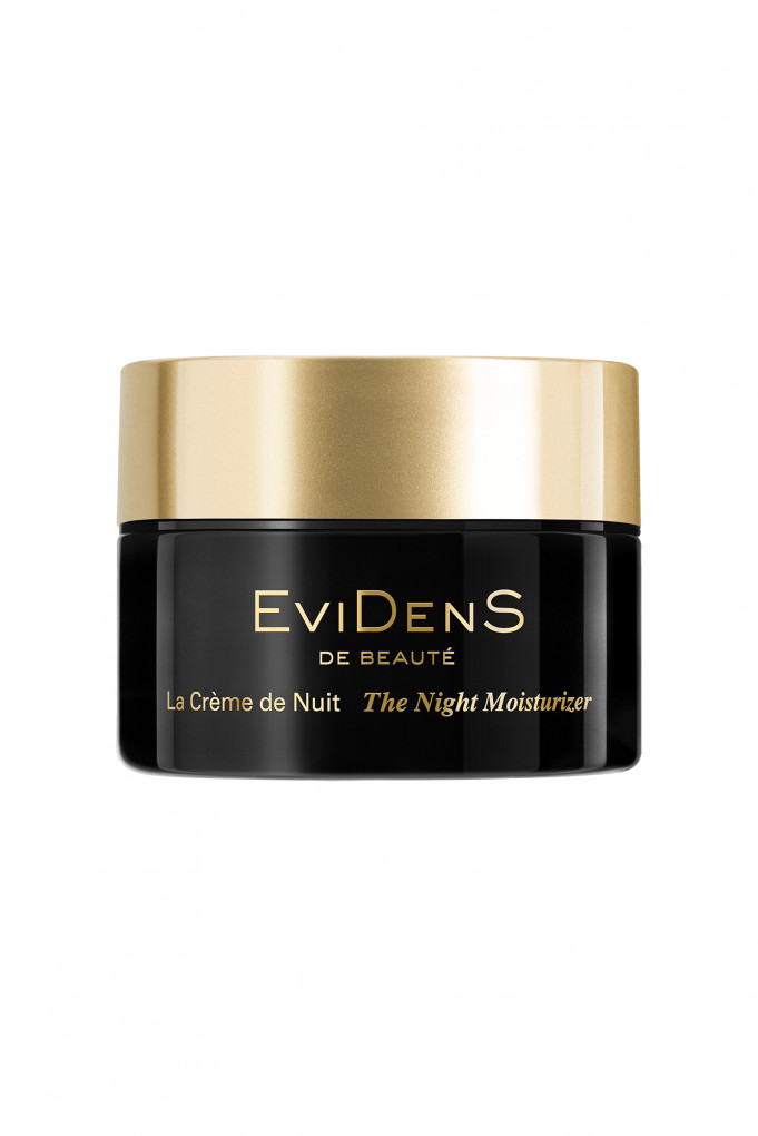 Купити Крем для обличчя та шиї нічний зволожувальний EviDens De Beauté