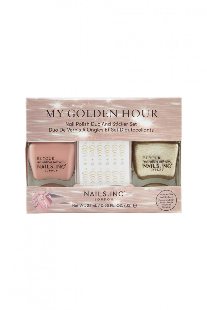 Купити Набір лаків для нігтів з наклейками Nails Inc