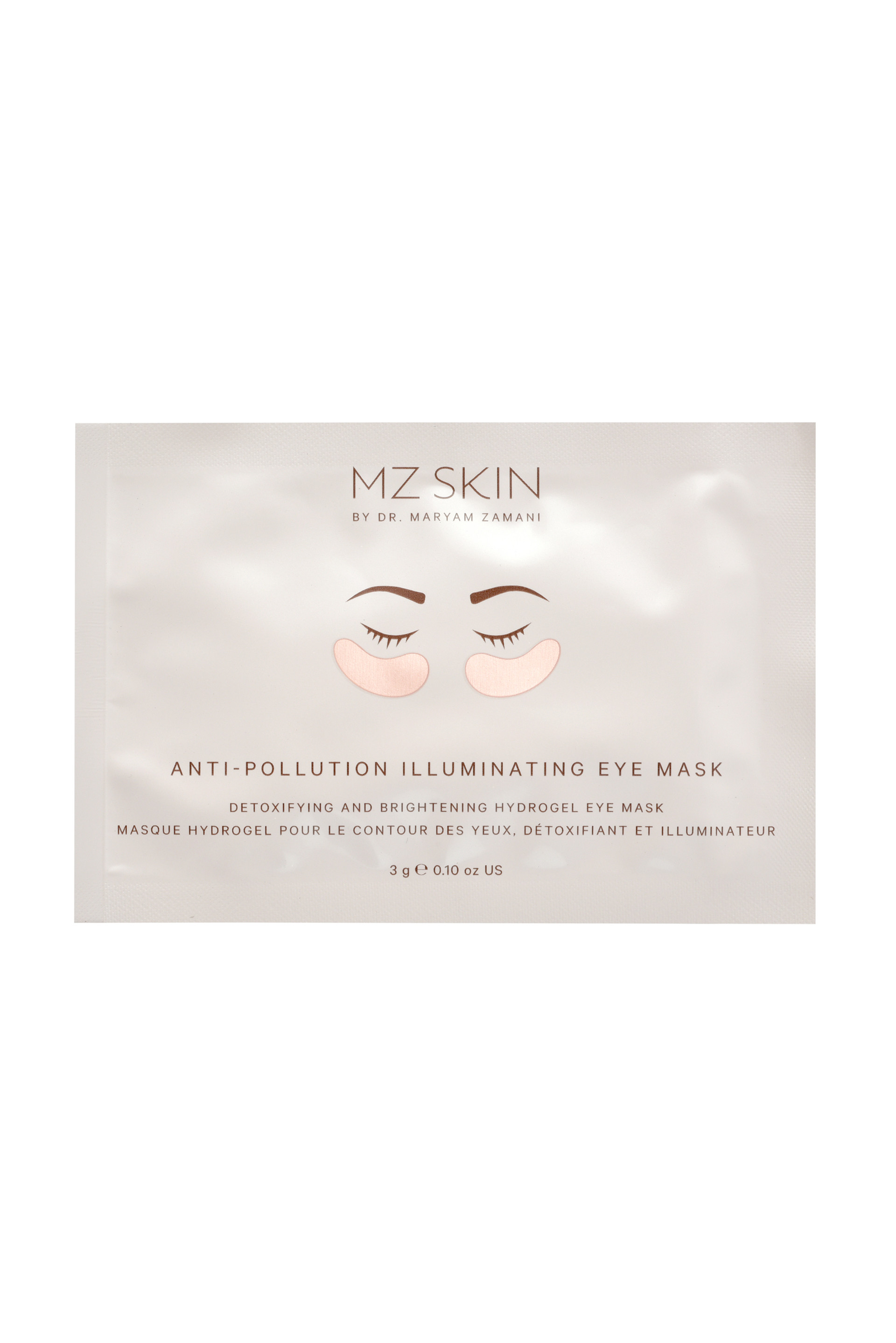 Купити Маска для шкіри навколо очей відновлювальна захисна освітлювальна MZ Skin 3