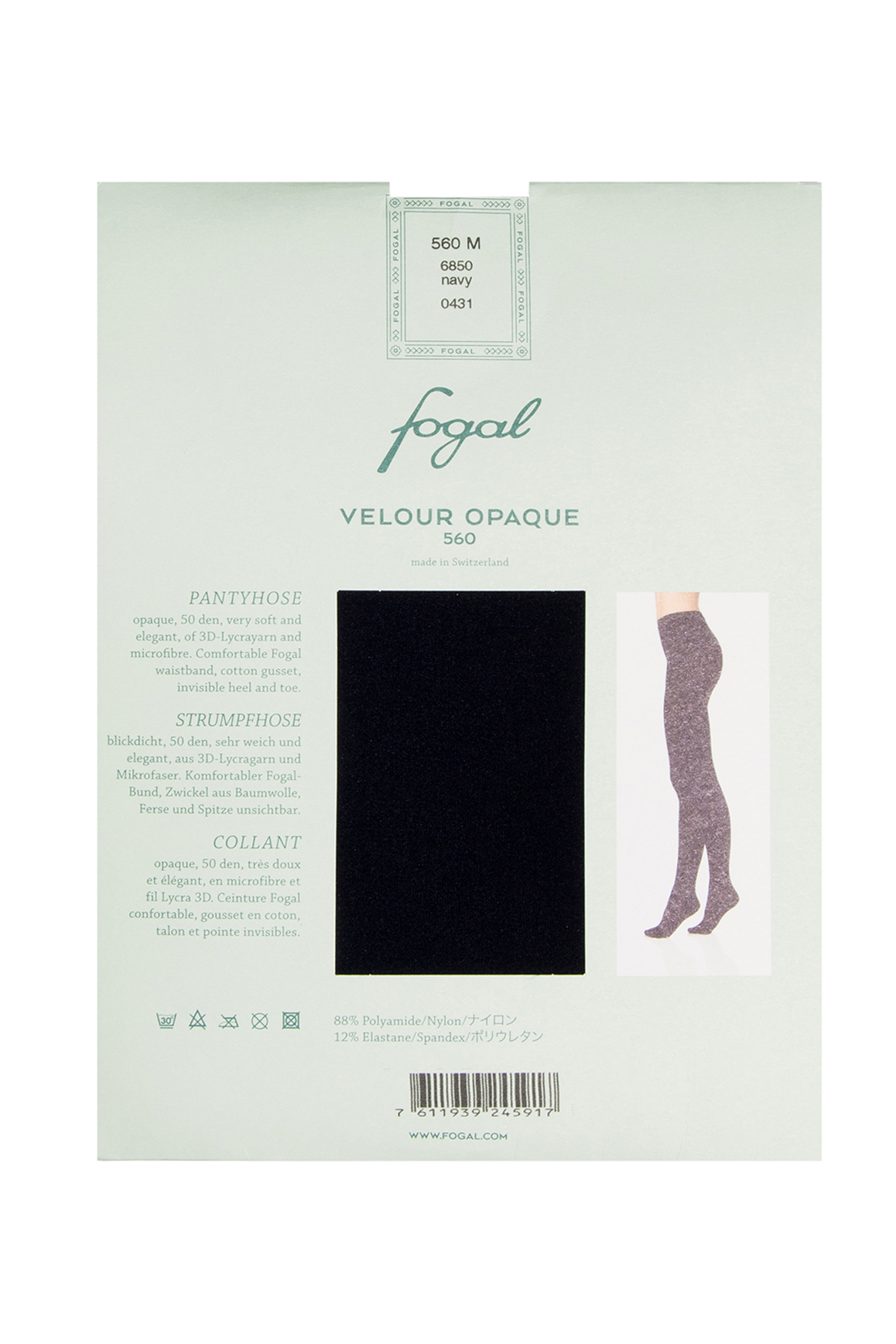 Купити КОЛГОТИ VELOUR OPAQUE, 50 DEN Fogal 2