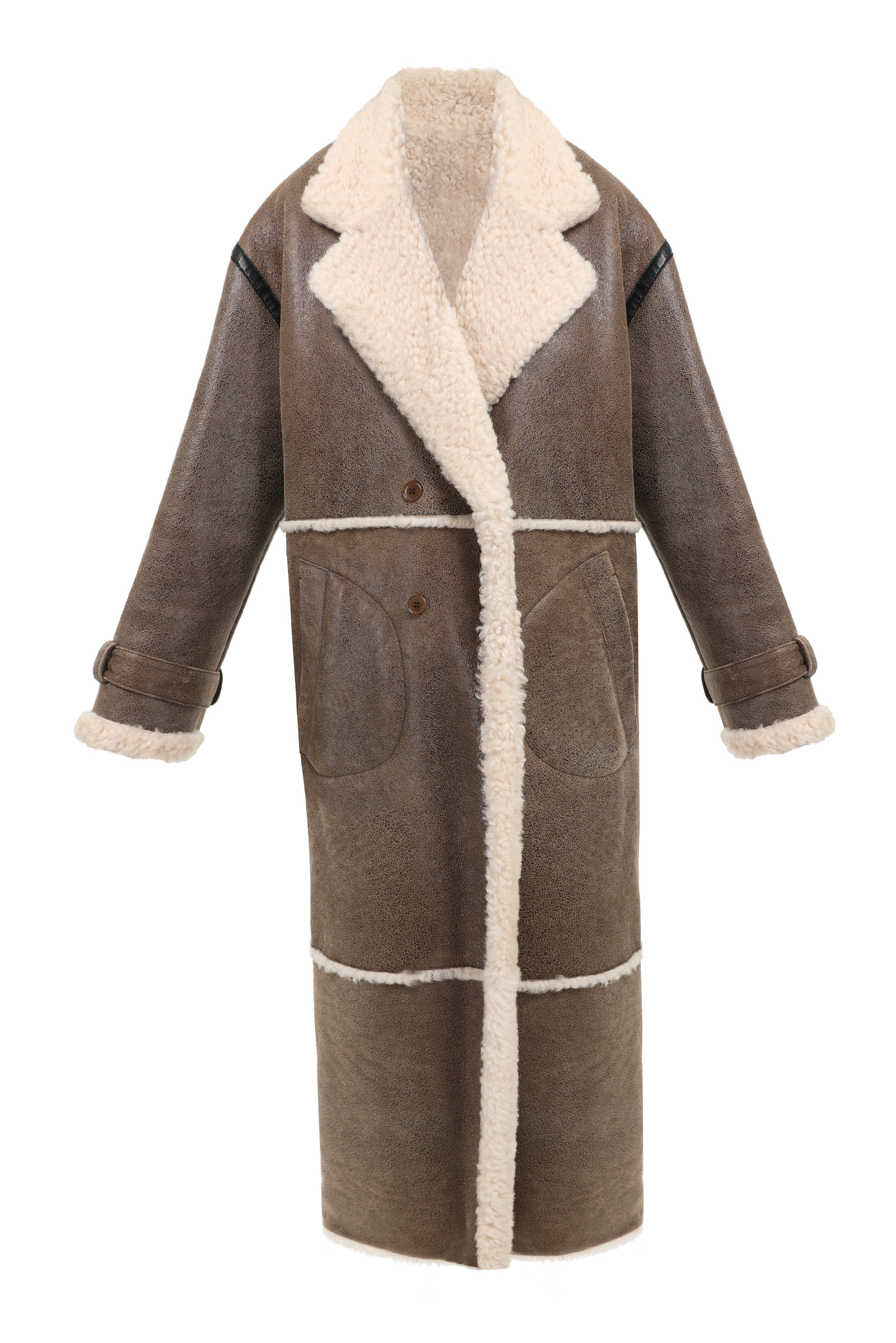 Buy Sheepskin coat Ines Et Marechal