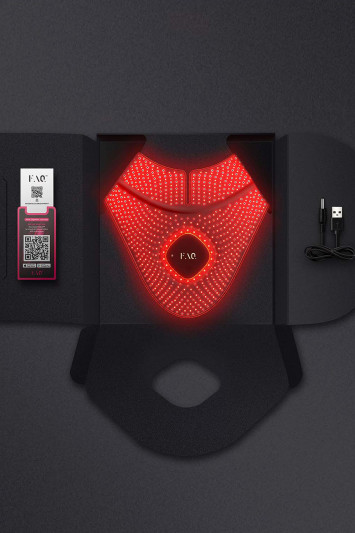 Купити Світлодіодна LED-маска для шкіри шиї та зони декольте Foreo 2