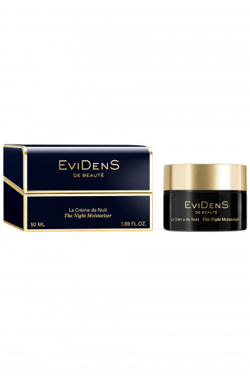 Купити Крем для обличчя та шиї нічний зволожувальний EviDens De Beauté